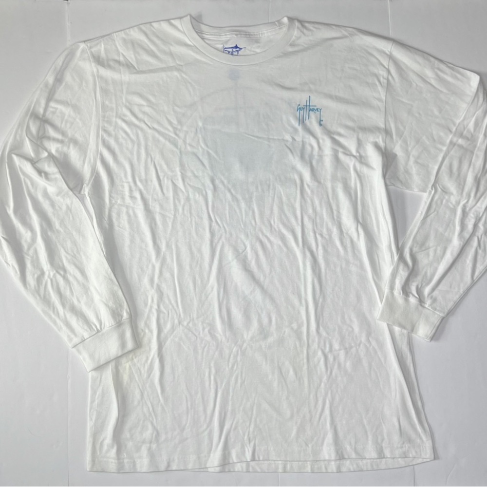 Guy Harvey men’s long sleeve, classic fit, extra-large, 100% cotton shirt nwot